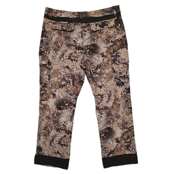 Cabelas Mens Prairie Camo Cargo Performance Pants Sz 2XL Lightweight Hunting - Picture 4 of 12